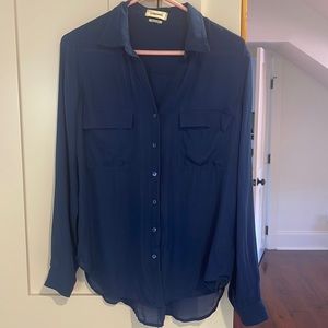 L’Agence Margaret Silk Blouse - XS